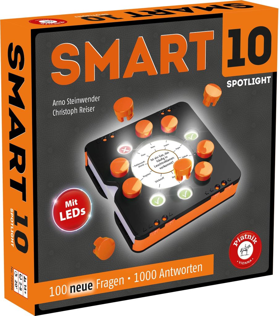 Piatnik Smart 10 Spotlight, Brettspiel, Familie, 14 Produktbild 