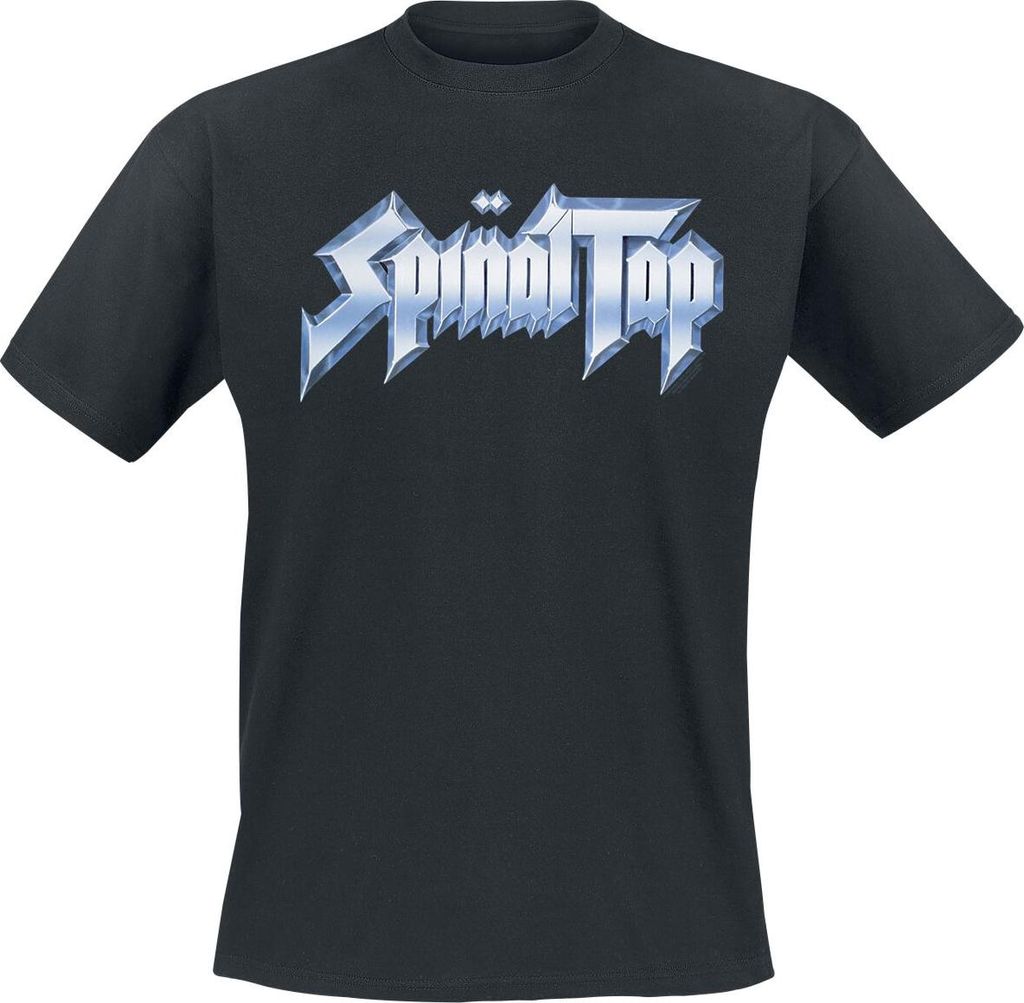 Spinal Tap T-Shirt Herren Logo schwarz Fan-Merch 100% Baumwolle XL