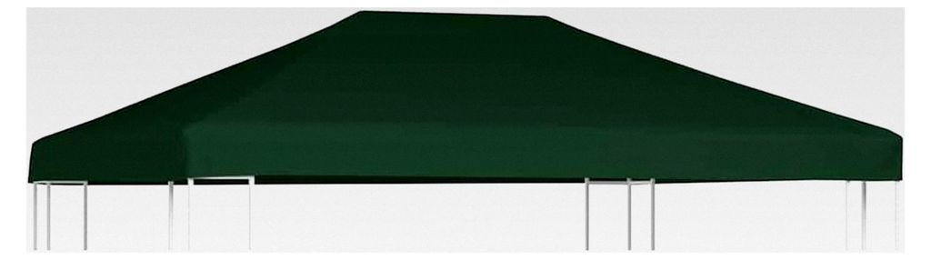 Pavillondach 310 g/m² 4x3 m Grün