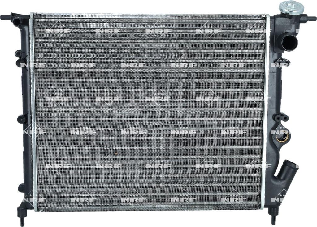NRF 58207 Kühler Wasserkühler Motorkühler für RENAULT 19 II Produktbild 