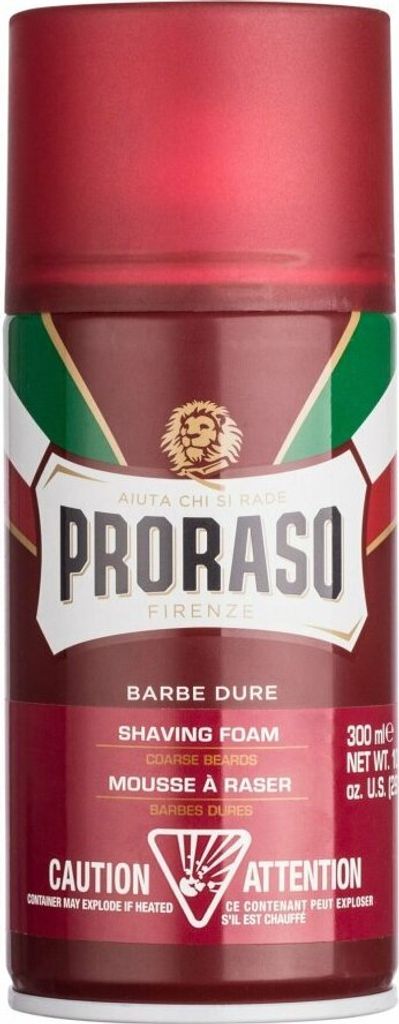 Proraso Schiuma da barba rossa 300ml Immagine del prodotto 