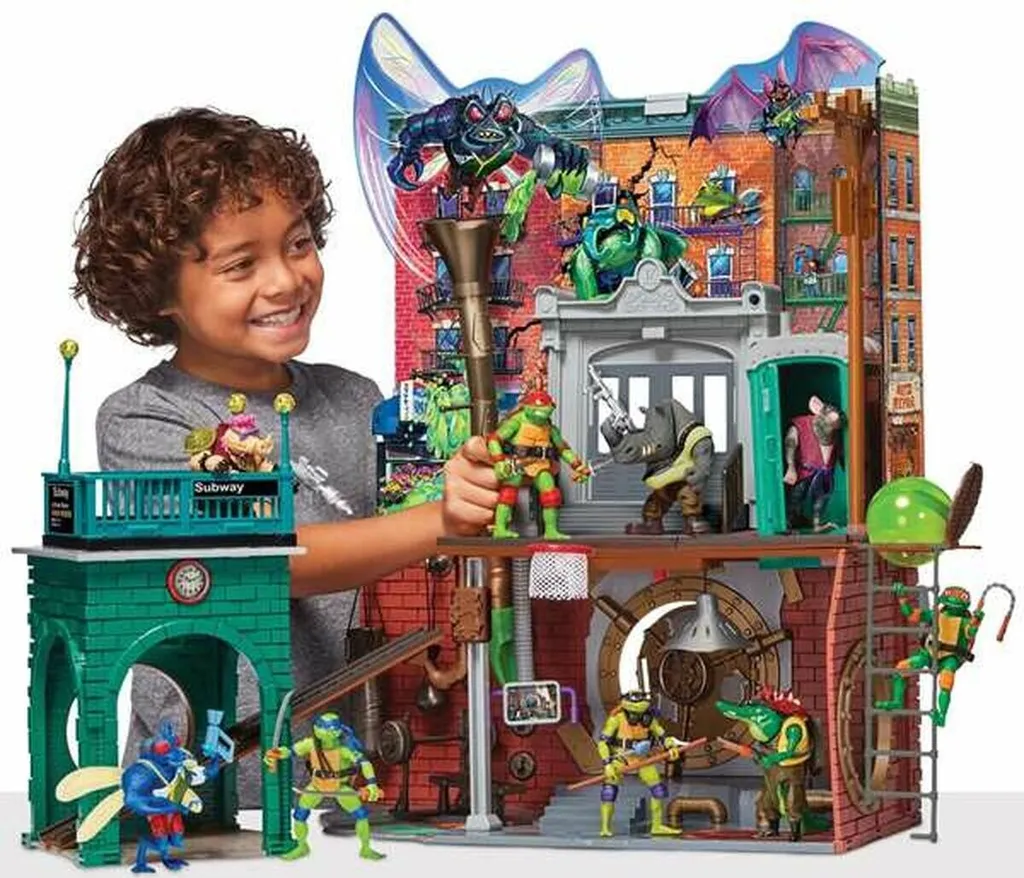 Cache-canalisation Tortues Ninja Multicolore - Figurine Incassable
