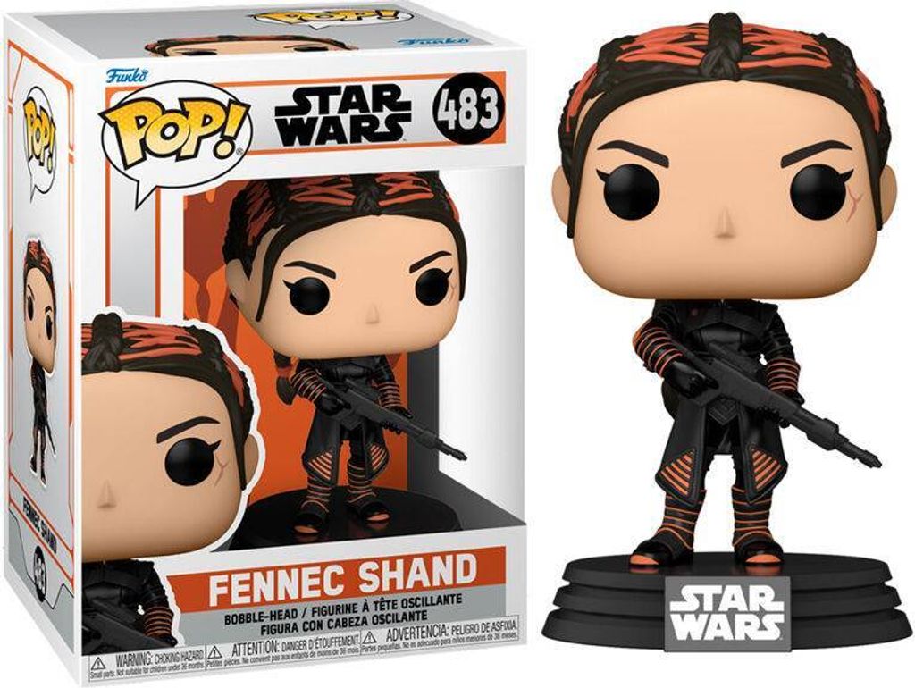 Funko POP! Star Wars Fennec Shand 483 figurka Obrázek produktu 