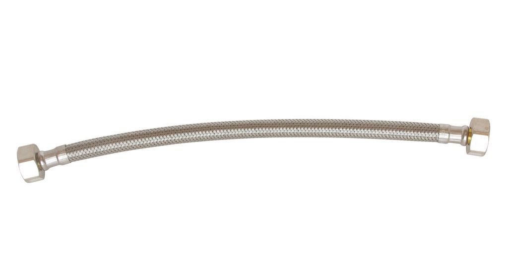 SOMATHERM FOR YOU – Sanitärschlauch aus Edelstahl – Flexibel, zuverlässig und einfach anzuschließen – Anschluss mit 2 Drehmuttern 3/4" –...