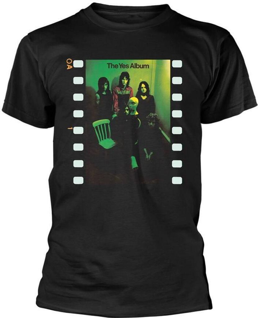 Yes - "The Yes Album" T-Shirt für Herren/Damen Uni PH2159 (L) (Schwarz)
