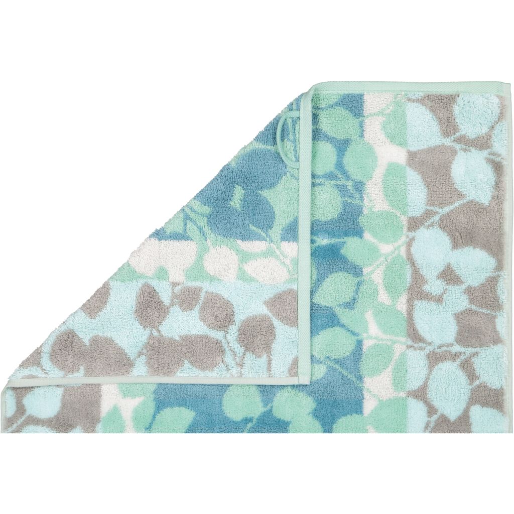 Cawö Duschtuch Noblesse Harmony - Floral" jade 80x150 cm"
