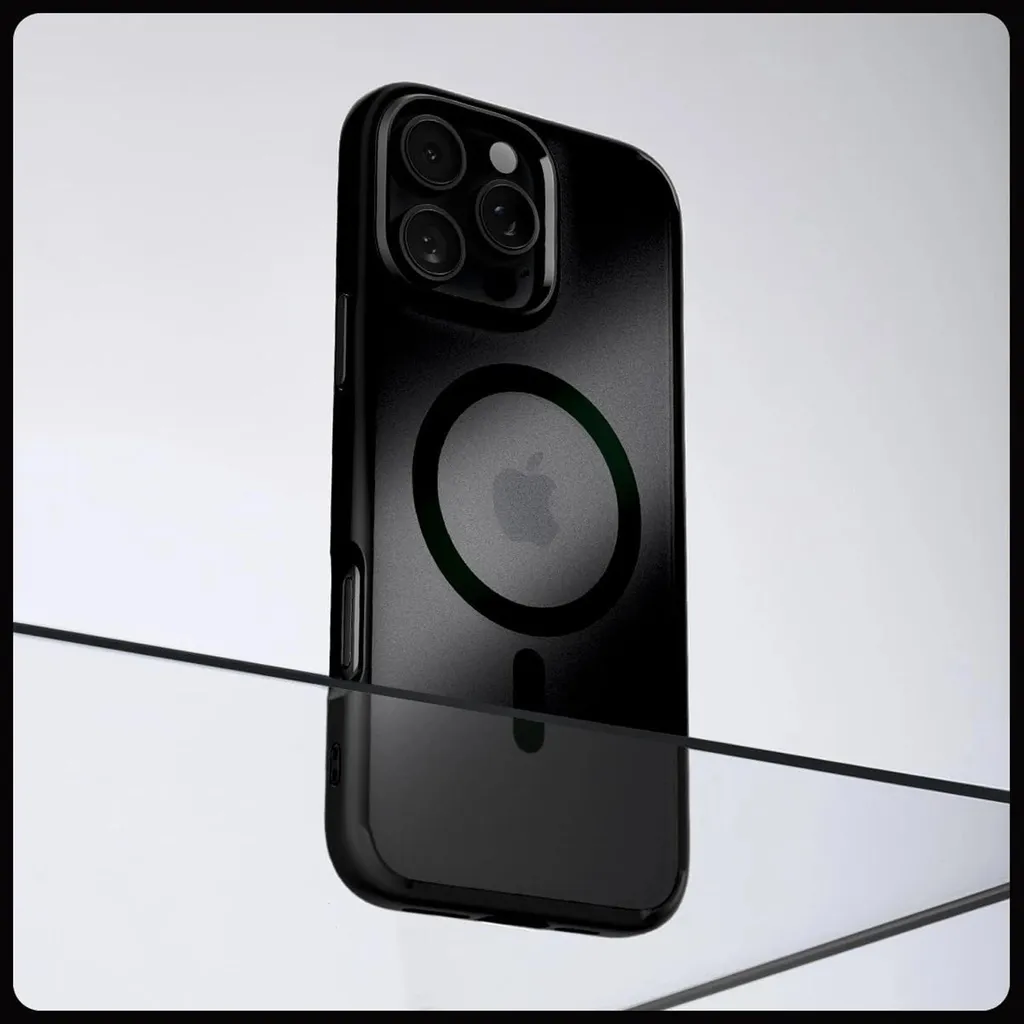 Coque Spigen iPhone 16 Pro Max avec MagSafe Noir - Protection Robuste