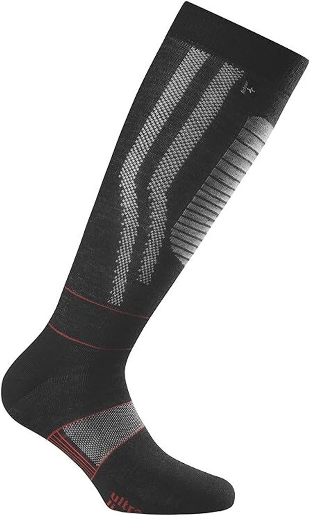 ROHNER Ultra Light Skisocken schwarz 44-46