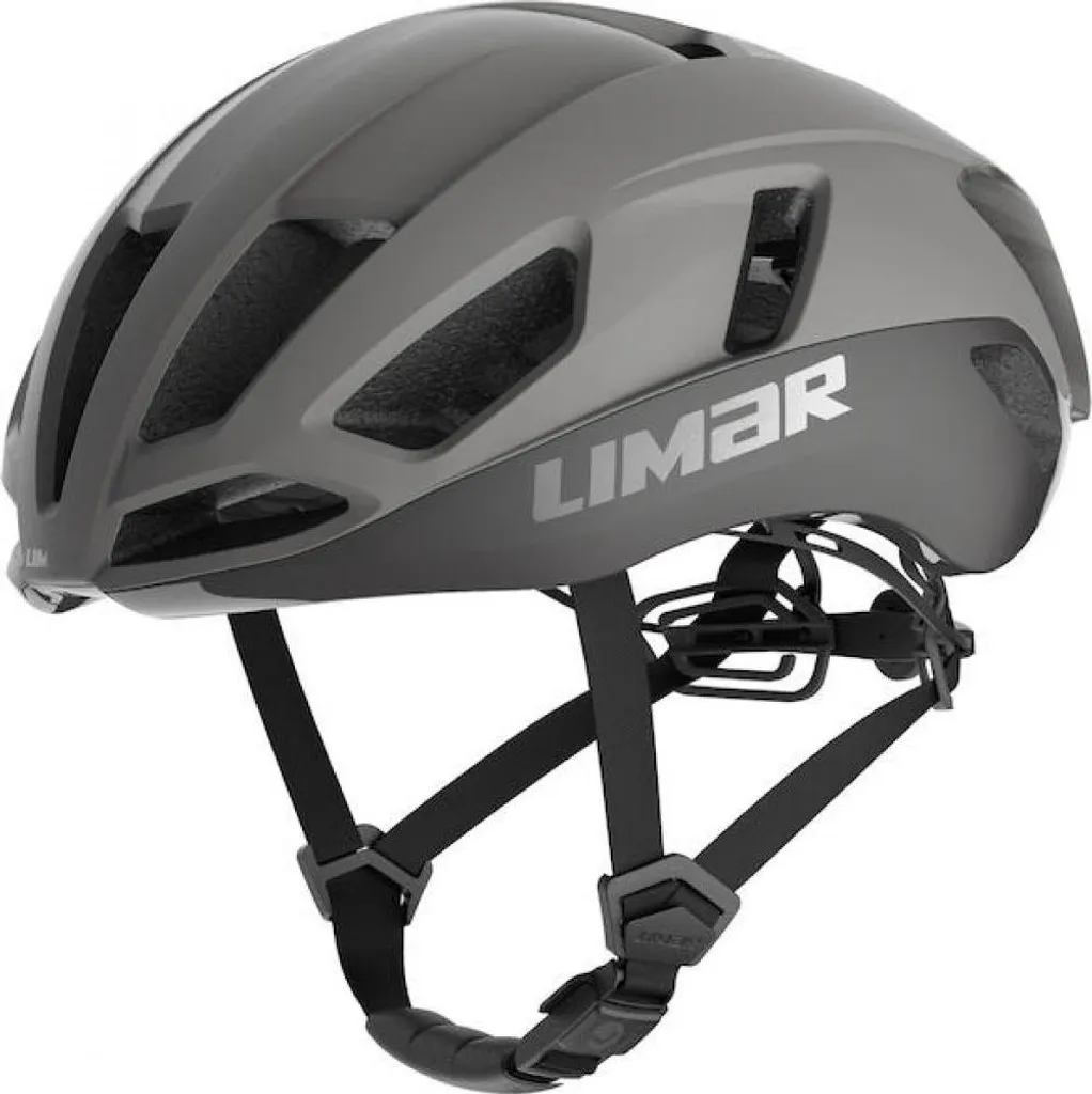 Casque vélo Limar Air Atlas Matt Gray M - Performance aérodynamique Gris