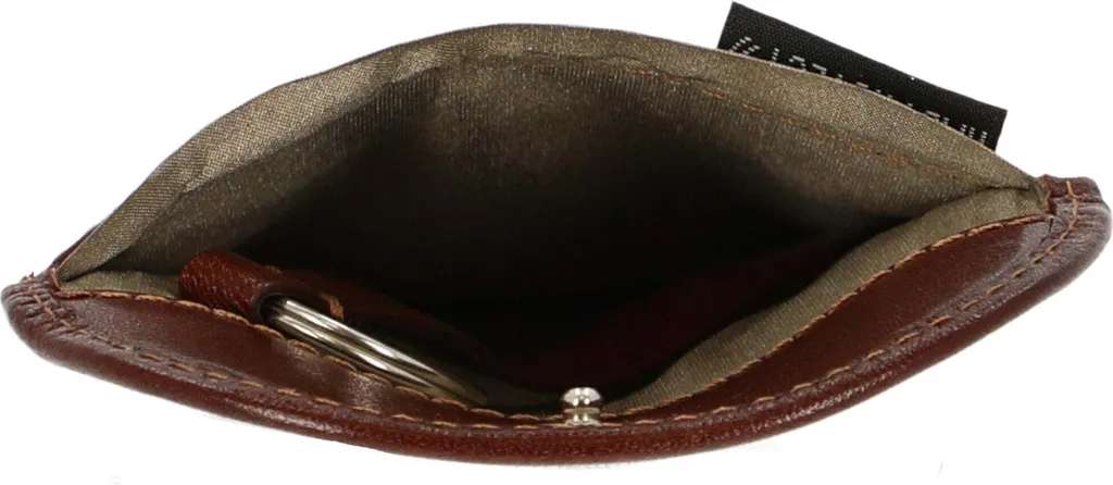 Custodia Chiavi RFID Golden Head Colorado - Pelle Marrone Anti-Graffio - 9