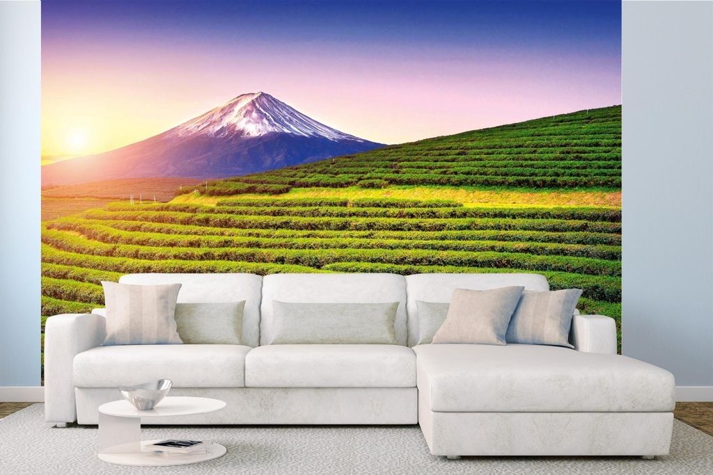 Vlies Fototapete FUJI, JAPAN 375 x 250 cm (inkl. Kleister) - Vlies Tapete, Wandtapete, Wandbilder - Tapete für Wohnzimmer Schlafzimmer, Büro, Kü...