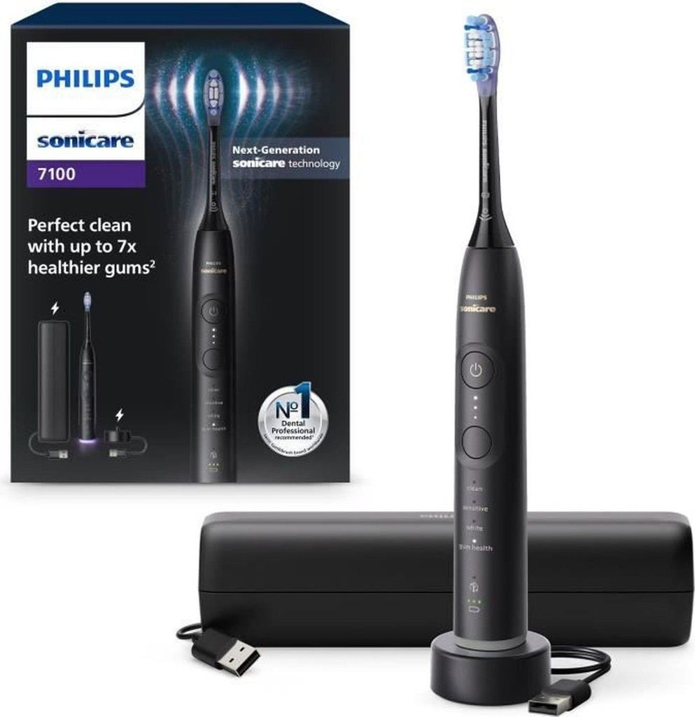 Philips HX7421/01 Sonicare 7100 Series, schwarz Produktbild 