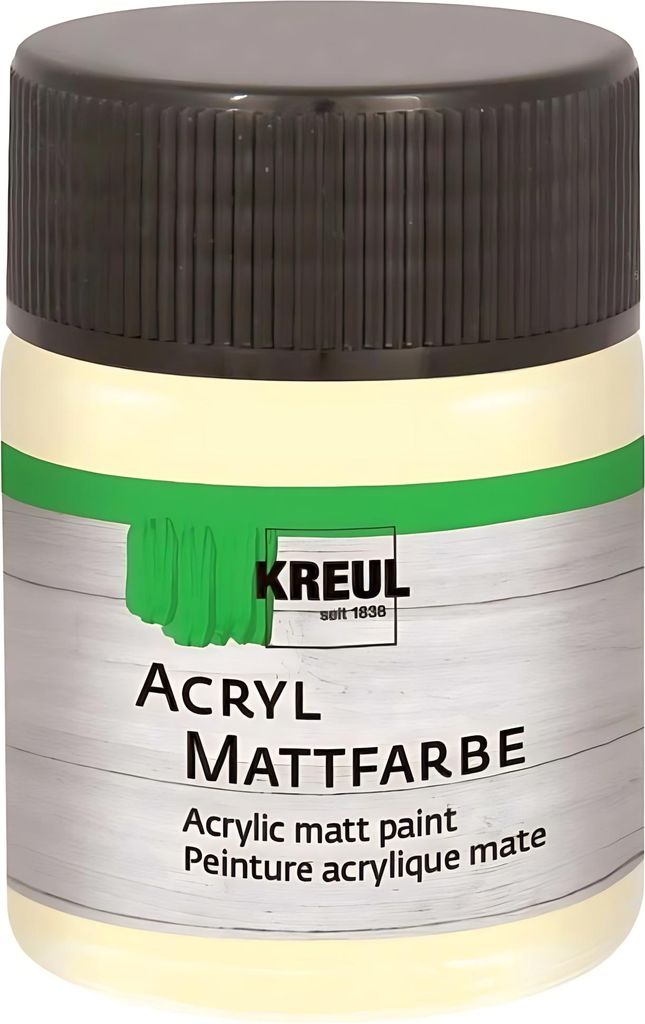 Kreul 75557 Peinture acrylique Ivoire 50 ml 1 pc Image du produit 