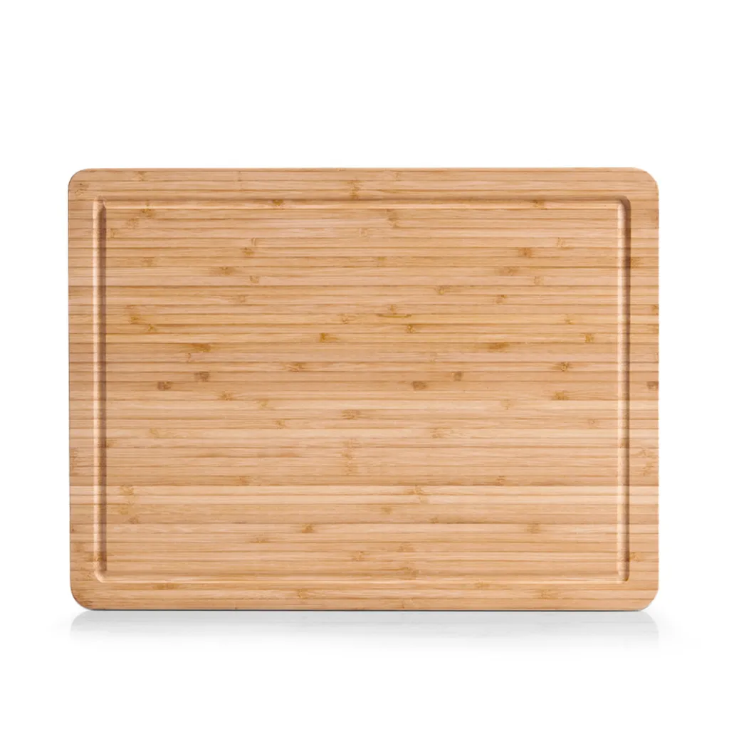 Tagliere in Bamboo Zeller 39x29x1,6 cm - Anti-odore e Anti-batterico