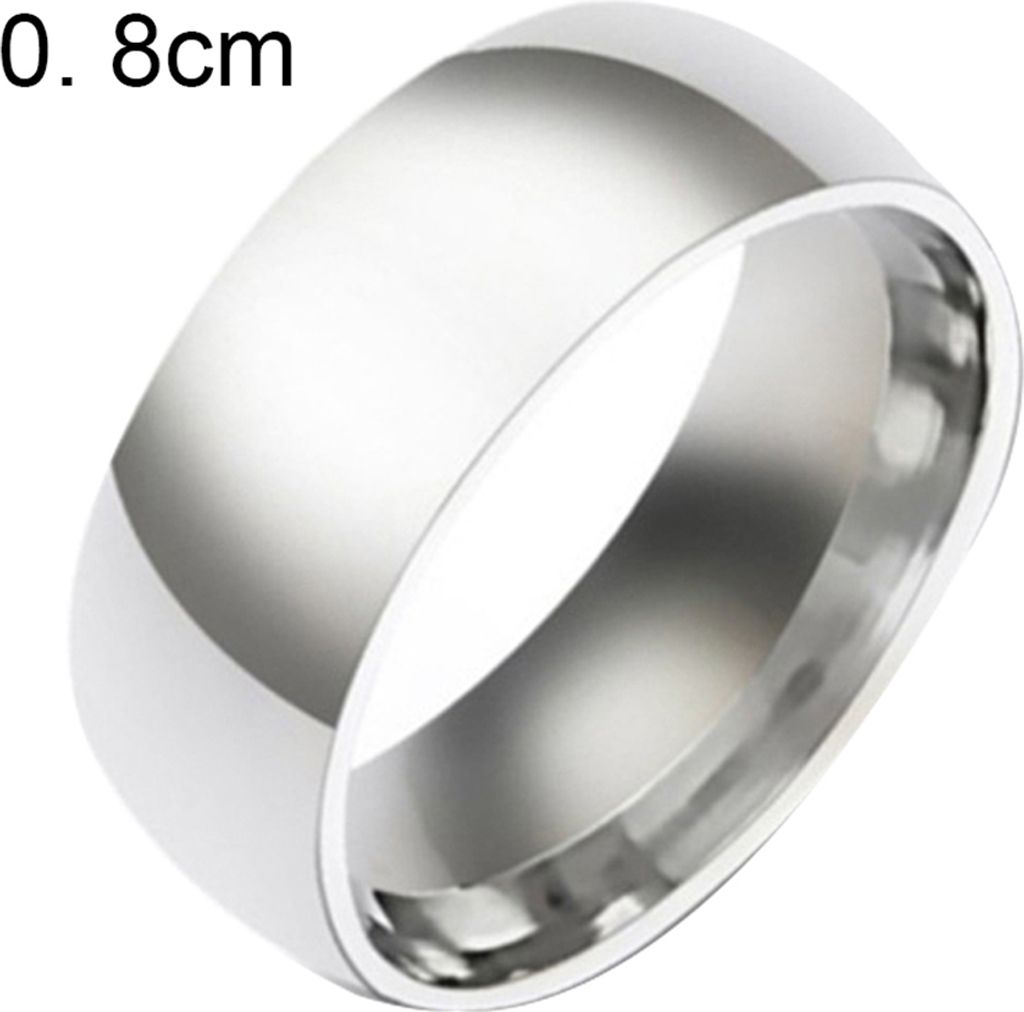 Uni Mode Edelstahl Verlobung Paar Band Fingerringe Schmuck Geschenk-Male US 13