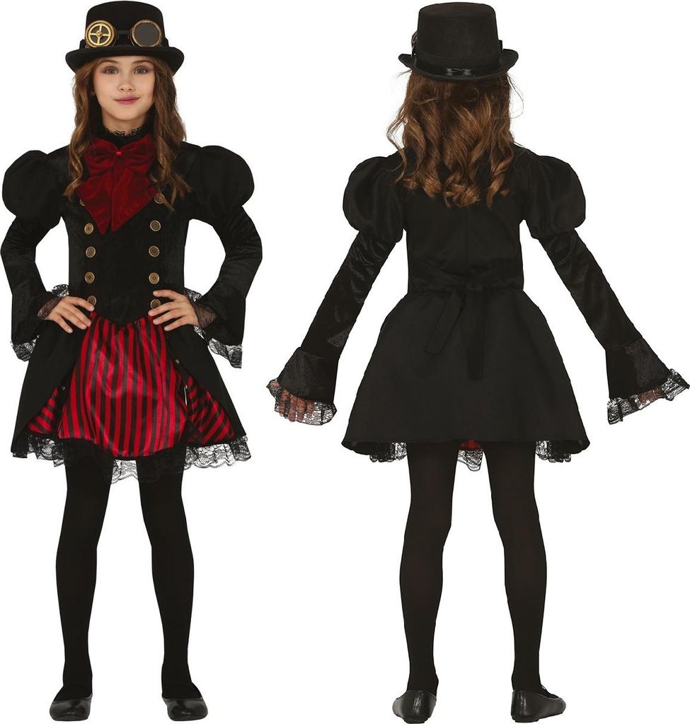 Kostümkleid GOTHIC Halloween 10-12 Jahre Produktbild 