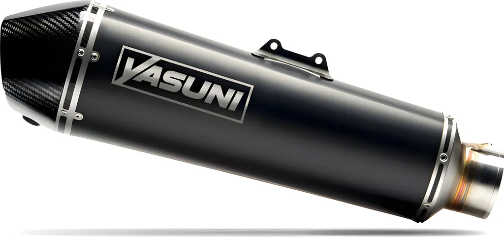 Yasuni Black Edition Carbone Honda Forza 300cc échappement légé