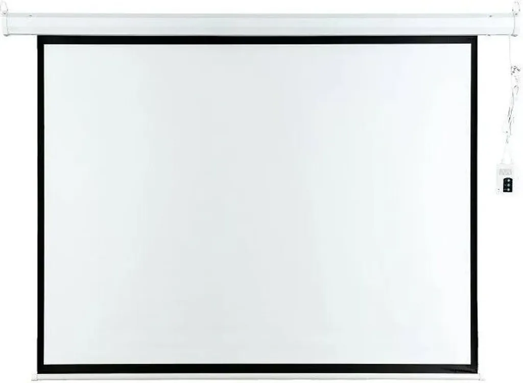Écran de projection motorisé AVELI 119 pouces 4:3 pour vidéoprojecteur