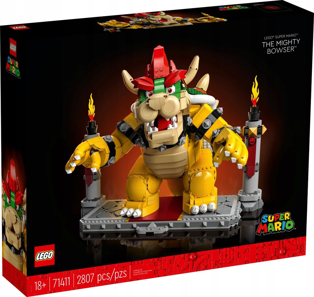 Lego SUPER MARIO 71411 Der Mächtige Bowser Produktbild 