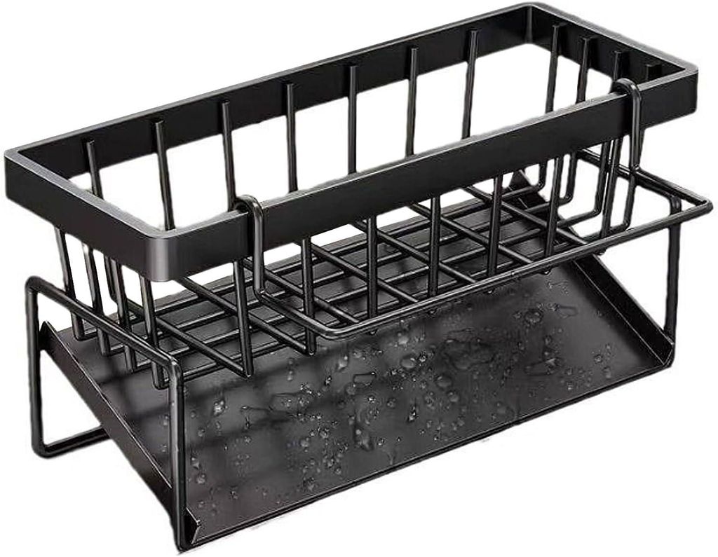 Afwasbakorganizer met afdruipoppervlak, accessoirehouder Productafbeelding 