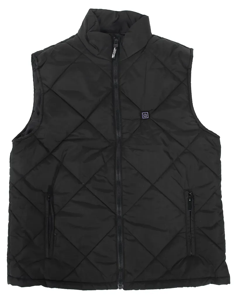 Gilet chauffant électrique USB anti-froid 45-65°C taille M lavable à l'eau