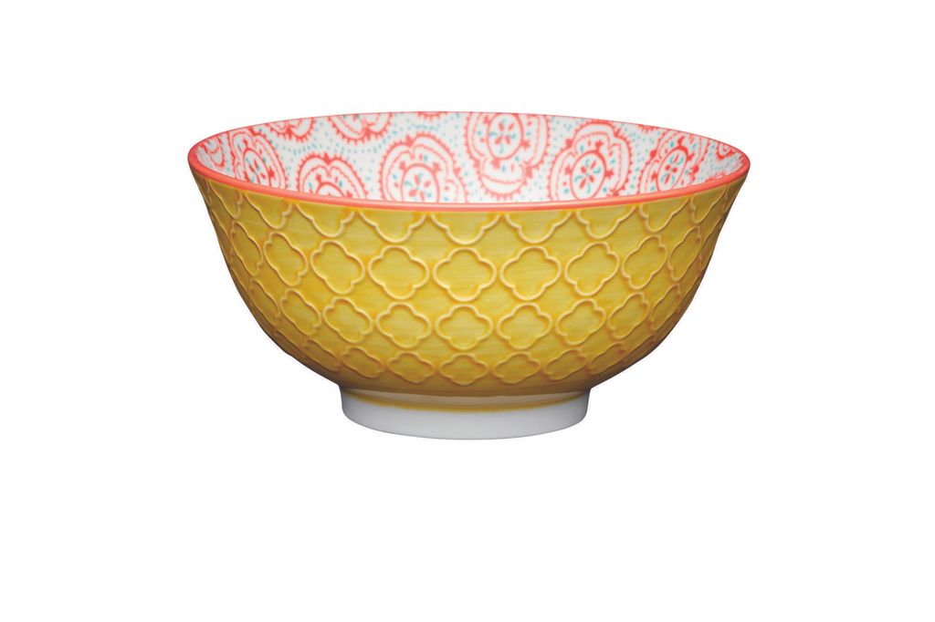 Bowl "Yellow Floral Produktbild 