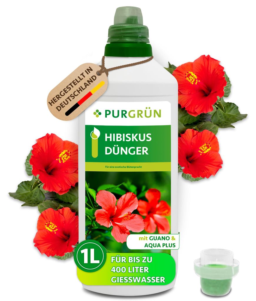 Purgrün Hibiskus-Dünger 1 Liter Produktbild 