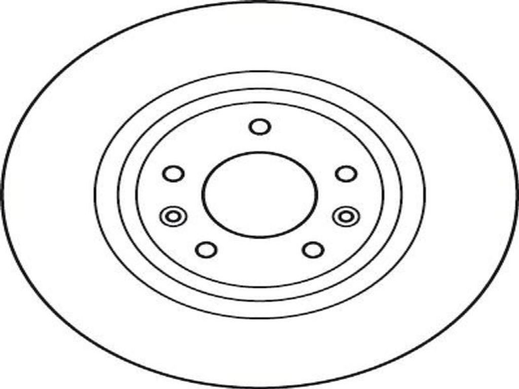 TRW Bremsscheiben (2 Stück) Vorderachse DF4970S