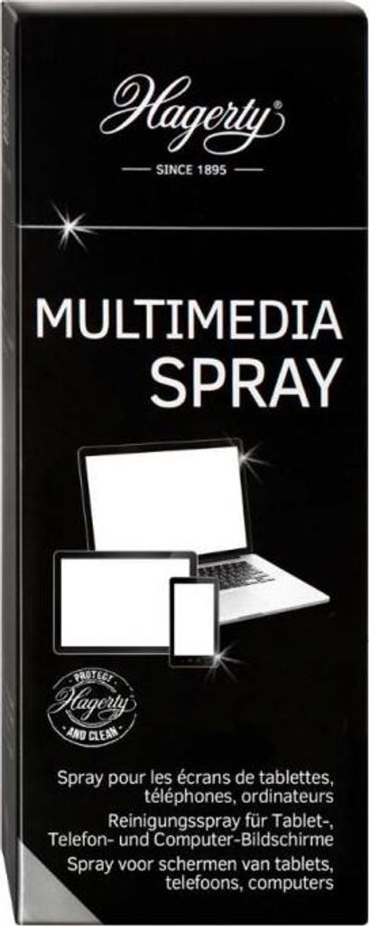 Hagerty Multimedia Spray Bildschirmreiniger Bildschirmschutz