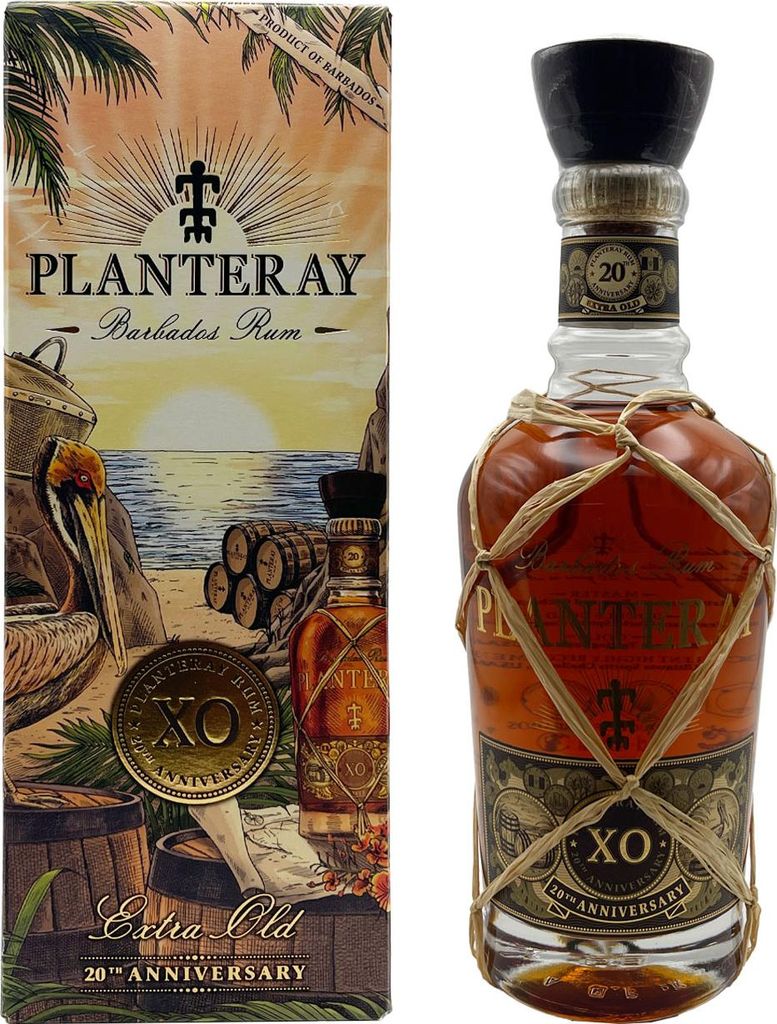 Planteray Rum BARBADOS XO 20th Anniversary 40% Vol. 0,7l in Geschenkbox