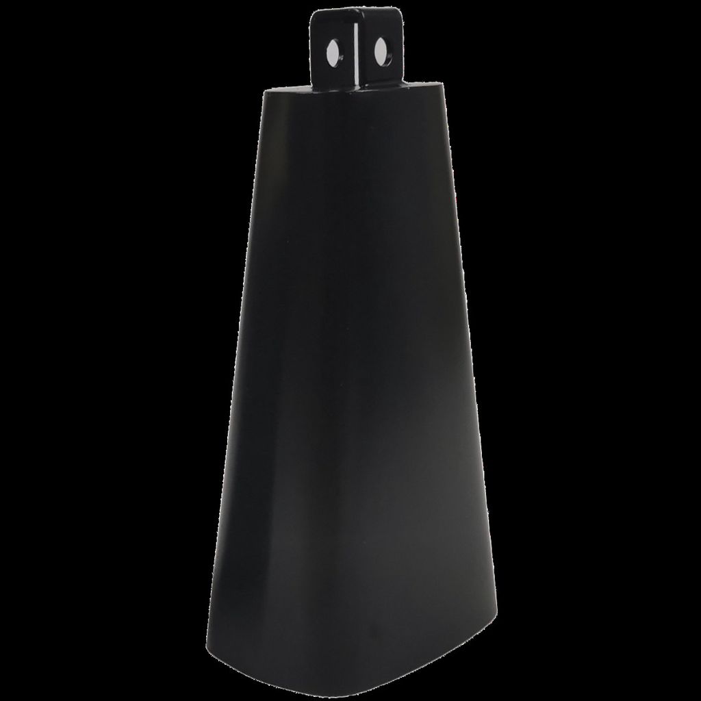 Kuhglocke der Serie Extrem, Modell CB9S, 22,86 cm, aus schwarzem Metall