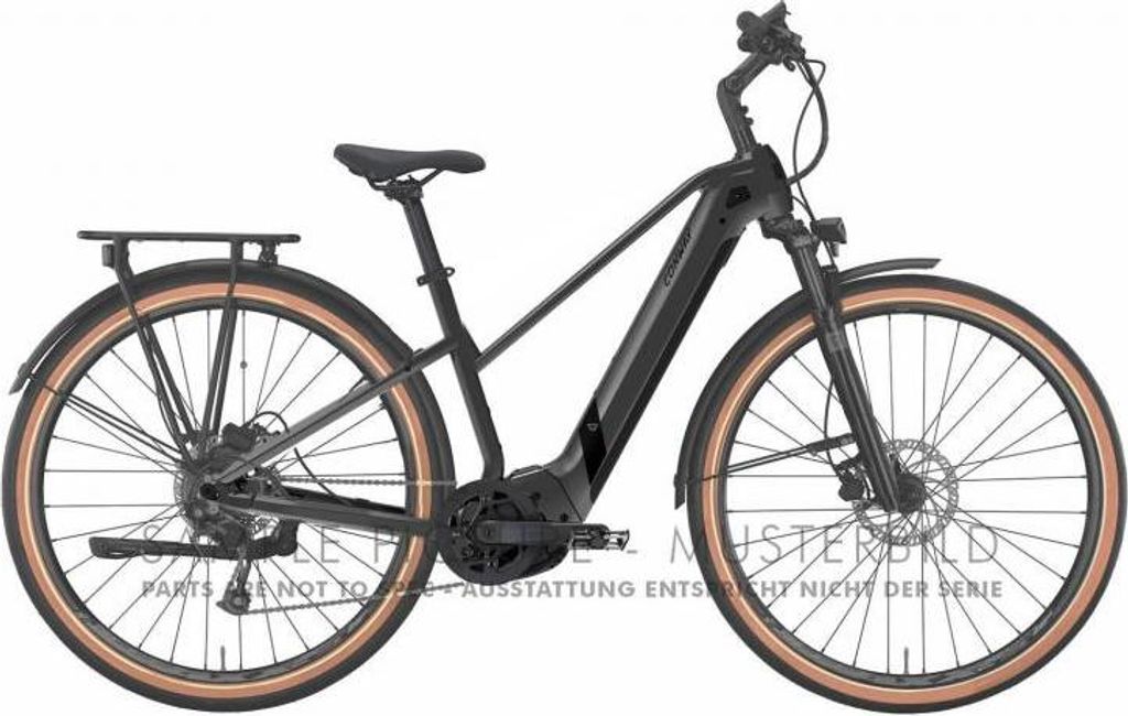 CONWAY Cairon T 3.0 750, Trapez, 28", shadowgrey metallic matt / black metall...