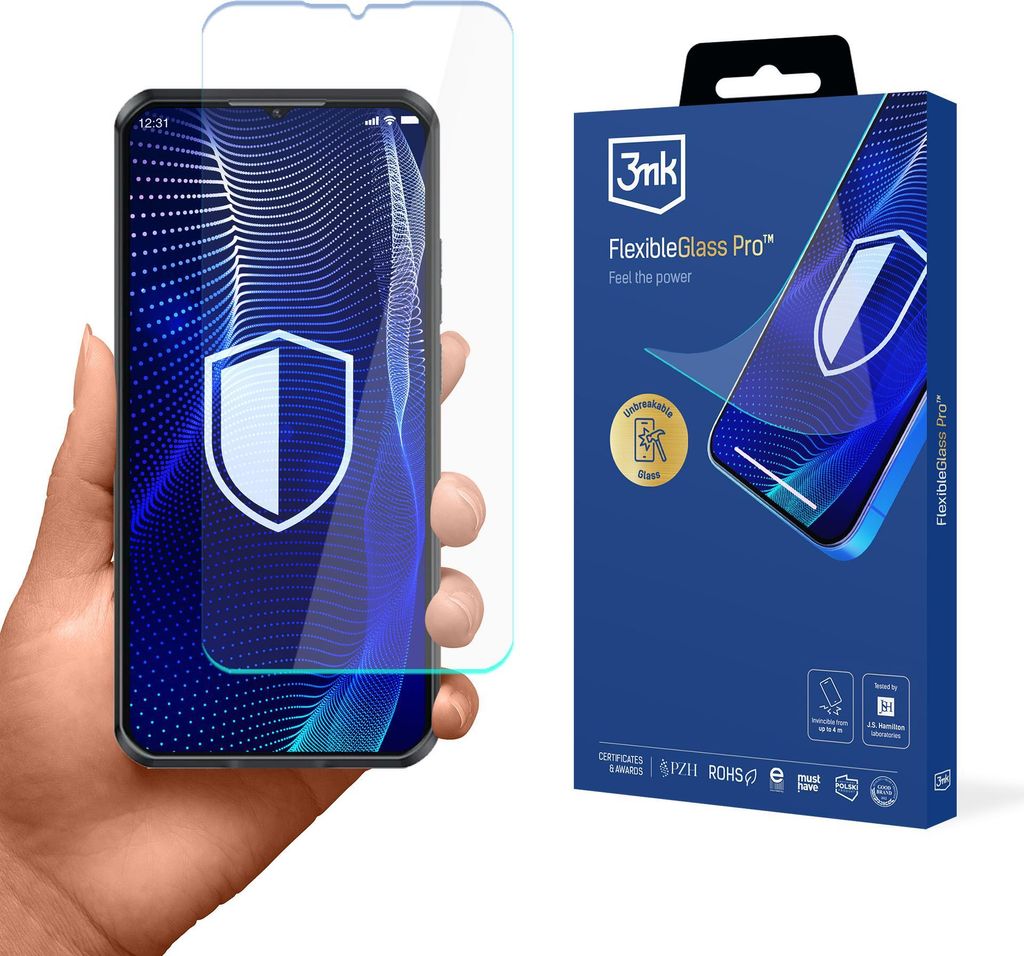 3mk Display Hybridglas FlexibleGlass Pro für Oukitel WP52 0,3mm