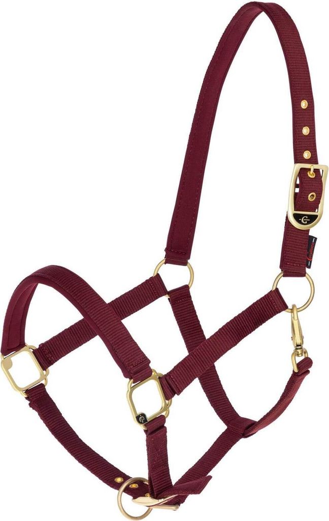 Covalliero Halfter Classy Nylonhalfter Merlot Shetty