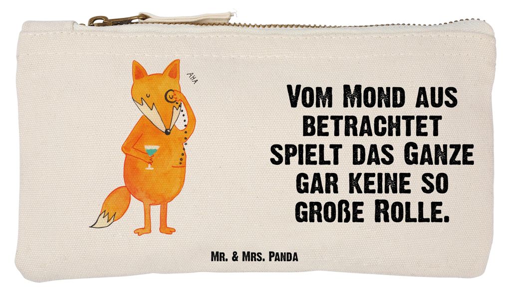 Mr. & Mrs. Panda Kosmetiktasche Fuchs Lord Größe S Klein - Produktbild 
