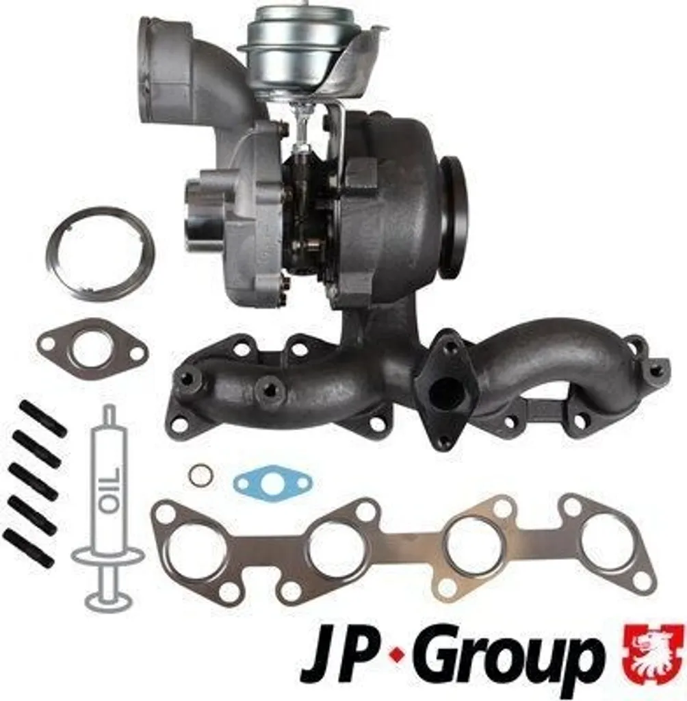 Turbocompresseur JP GROUP 3917400500 pour MITSUBISHI Lancer VIII Berline
