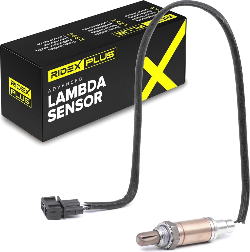 RIDEX PLUS Lambdasonde für VW Transporter IV Bus (70B, 70C, 7DB, 7DK, 70J, 70K, 7DC, 7DJ) Beheizt 480mm 3922L0190P