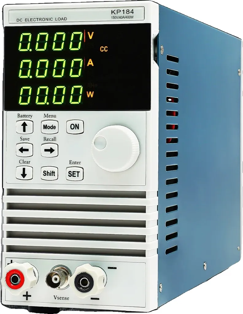 Testeur de charge électronique DC 400W 40A pour mesures de précision