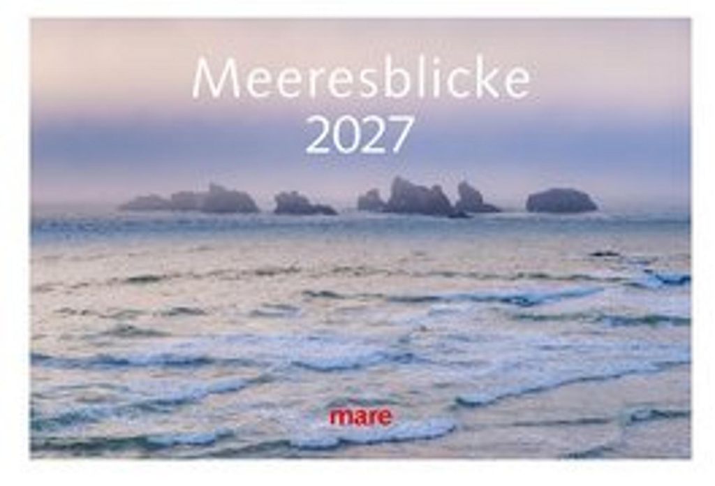 Kalender 2027: Serie Meeresblicke mit Meeresmotiven Produktbild 