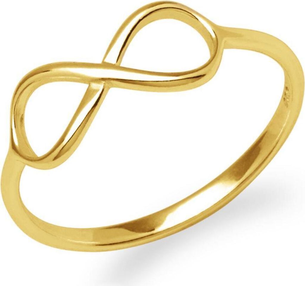 Vergoldeter Infinty Ring LSR0004