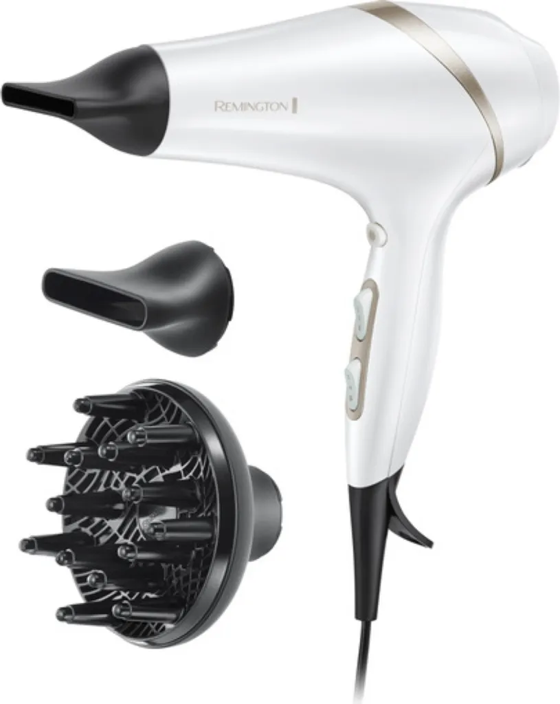 Sèche-Cheveux Remington AC8901 Noir et Or avec Diffuseur de Volume - 5