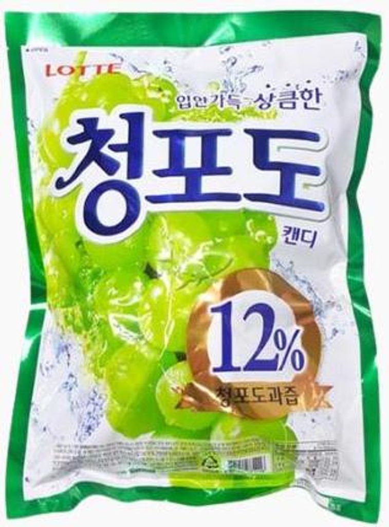 LOTTE Green Grape Candy 153g