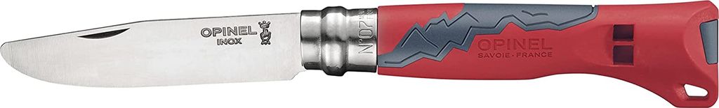 Couteau de poche Opinel Outdoor Junior - Sifflet - Acier Image du produit 