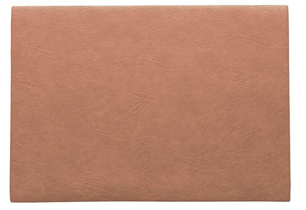 ASA Tischset, coral PVC 46 x 33 cm, vegan leather, aus Polyurethan 78300076 Vorteilsset beinhaltet 4 x den genannten Artikel und Geschenk + S...