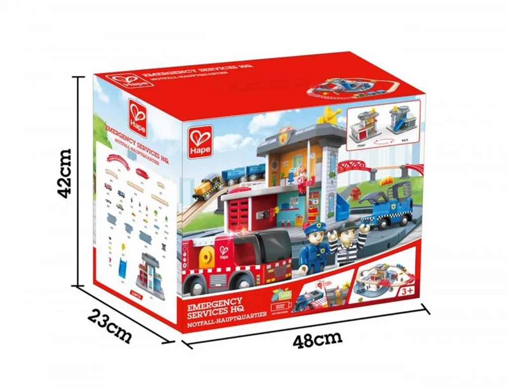 Hape E3736 : Un centre de secours robuste pour des heures de jeu calme - 15