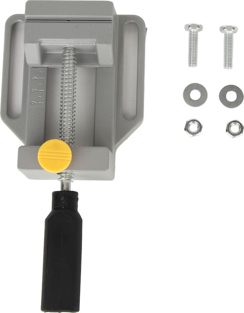 Schnellspann-Bohrmaschinen-Schraubstock aus Aluminiumlegierung, Mini-Schraubstock, Spannwerkzeug für Bohrmaschinen
