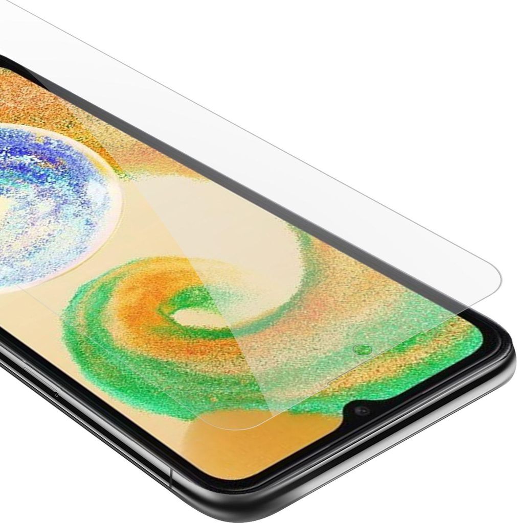 Cadorabo Schutzfolie für Samsung Galaxy A04s in KRISTALL Produktbild 