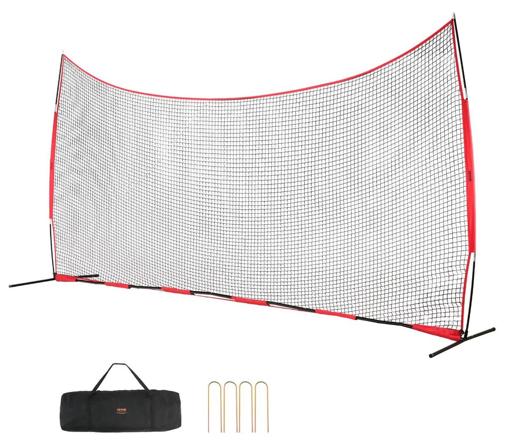 VEVOR Backstop-Netz, 620 x 140 cm Ballsport-Absperrnetz, Produktbild 