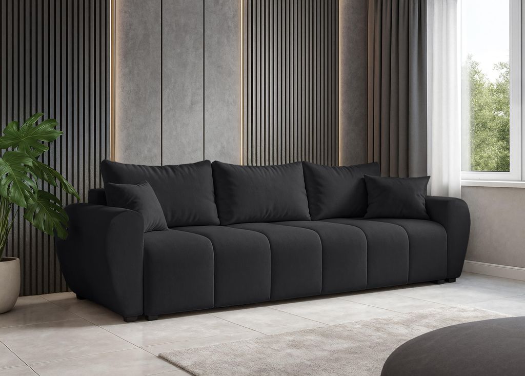 AX LIVING Malatya Big Canapé avec fonction sommeil Image du produit 