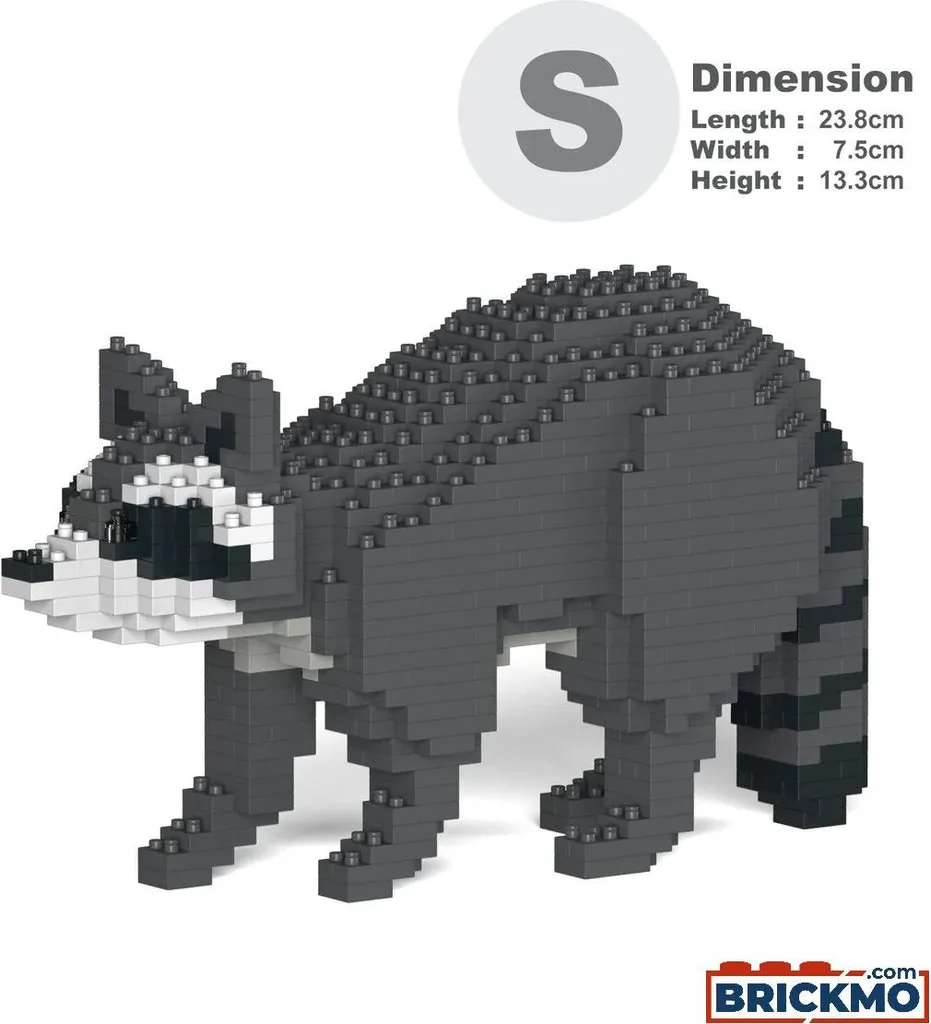 Jeu de Construction Raccoon 01 JEKCA Bricks ST19ML39 pour Adulte